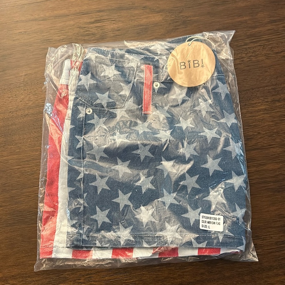 Bibi Blue Star-Patterned Women's Shorts